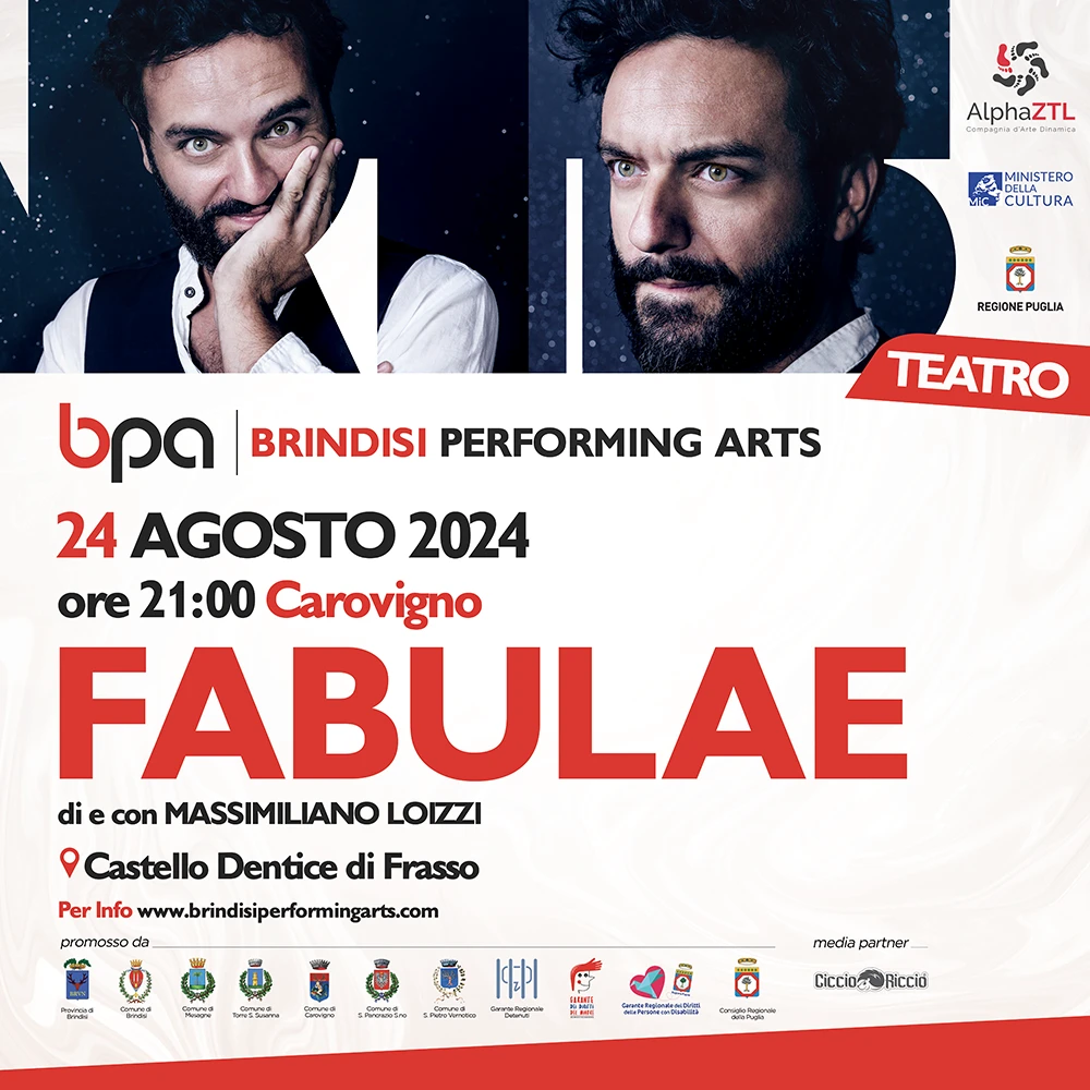 Fabulae Brindisi Performing Arts Festival 2024